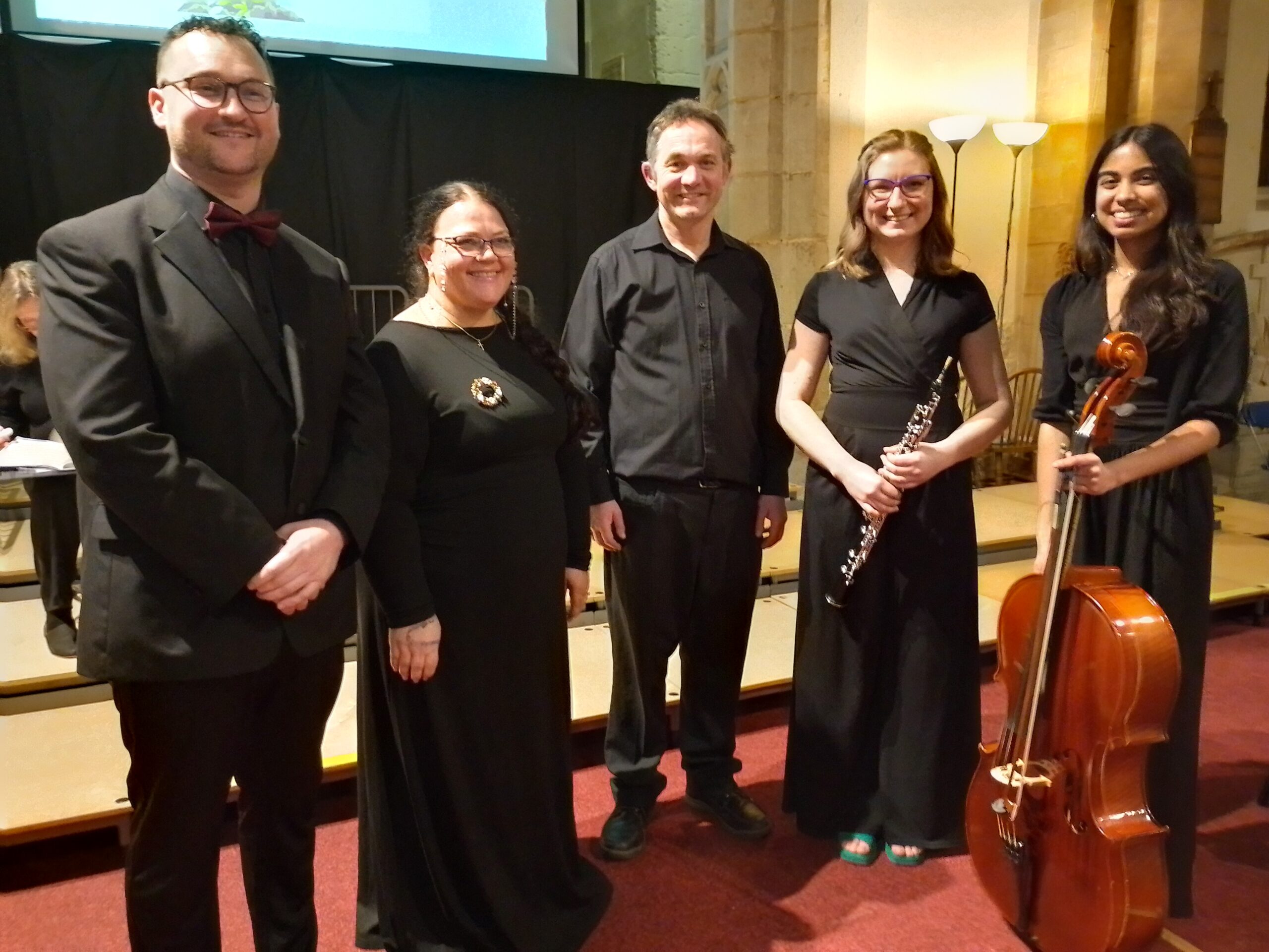 Spring Concert, Lutterworth, Sam Giles, Silje Haarr, Philip Millward & Siyana Kotecha