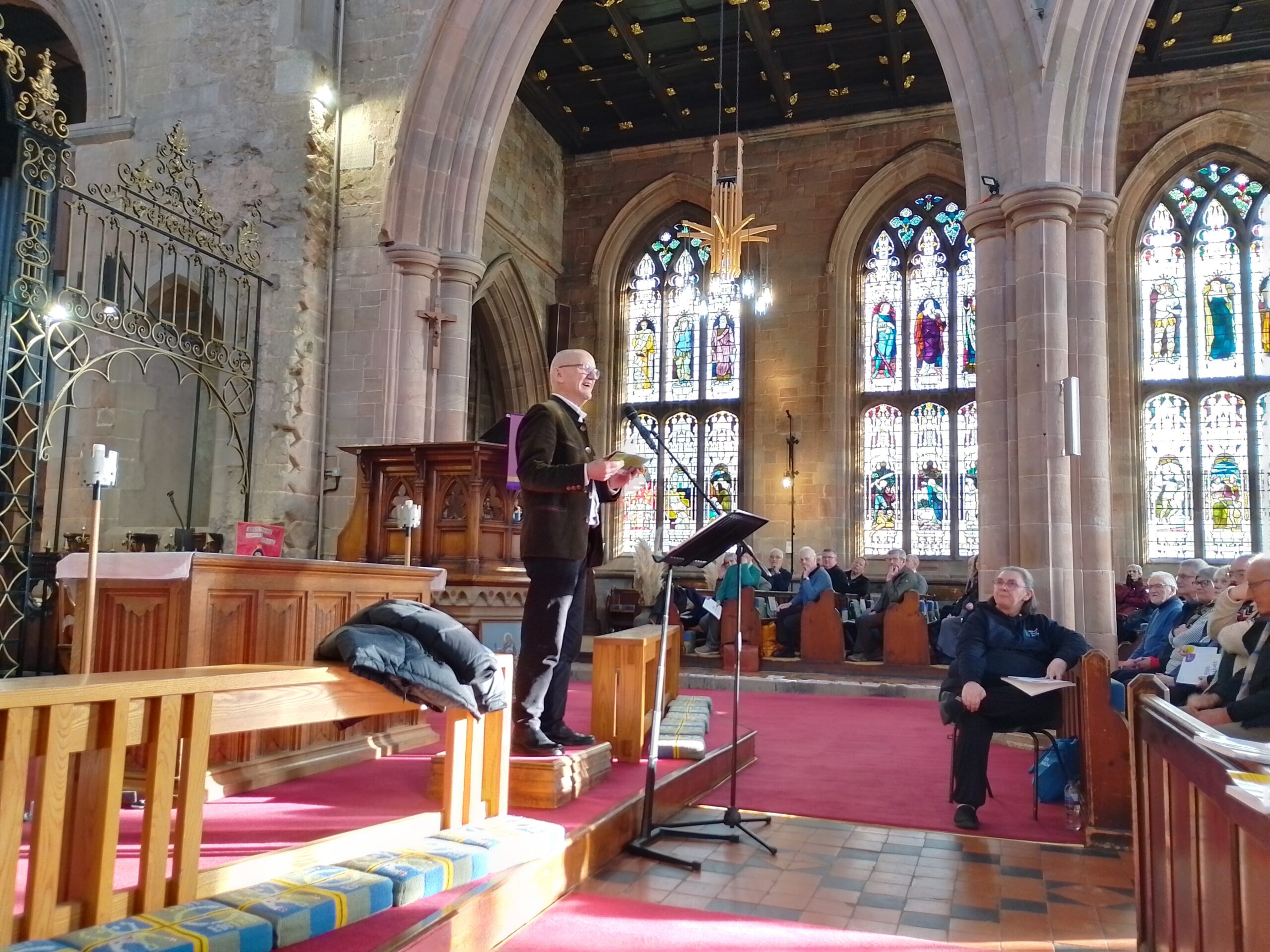 Bob Chicott at Tamworth Come & Sing